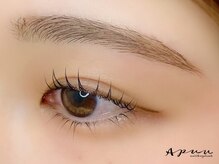 アピュ(APUU)/美眉毛アイブロウ+まつげパーマ