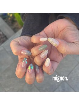 ミニョン(mignon.)/ワンホンnail