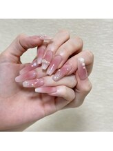 エンジェルズ ネイル サロン(Angel’s nail salon)/大人気チークネイル