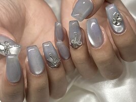 くすみブルーぷるマグ