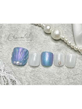 ショコラ(Chocolat)/【FOOT】季節限定ネイル◆8200円
