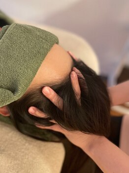 グラントヘッドスパ(Grant Head spa)の写真/男女問わず大人気のドライヘッドスパ！毛量、白髪でお悩みの方に♪解頭術で頭皮をほぐし、育毛促進ケア☆