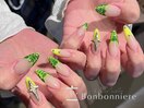パイソンフレンチネイル