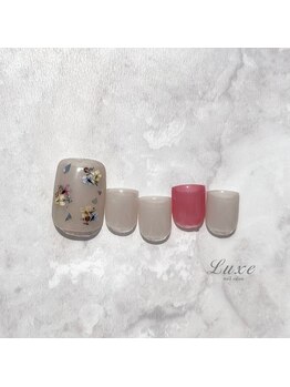 ネイルサロンリュクス (nailsalon Luxe)/押し花☆