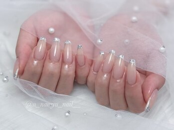 ベルグローアルファネイル(BELLE GROW ALPHA NAIL)/ちゅるちゅるガラスフレンチ