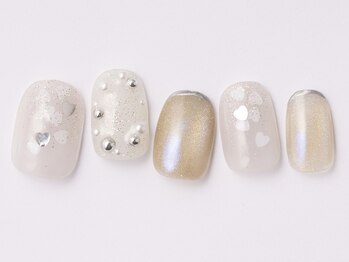 アイ ネイルズ 天神店(I nails)/ハートパーツ　¥8300