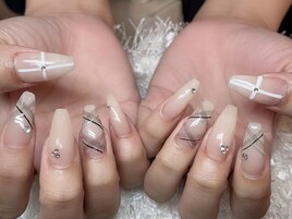 チェックネイル