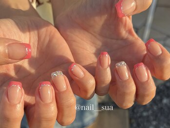 ネオンフレンチネイル