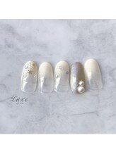 ネイルサロンリュクス (nailsalon Luxe)/雪だるま×冬ネイル