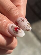 ウルネイルスタジオ(Uru nailstudio)/手書きアート¥10500