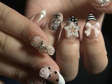 イデアル(Ideal)/【パラジェル】ドット×ボーダー