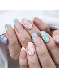 韓国流行りの☆ヌビネイル