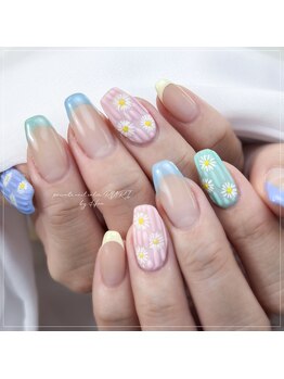 韓国流行りの☆ヌビネイル