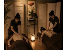 オンセンスパ アネックス 麻布十番店(onsenSPA annex)の雰囲気（ペア限定〇天気が良ければテラスで足湯。電話予約のみ対応。）
