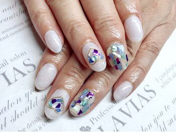 ラヴィアスプラス(LAVIAS+)/【ジェル】お好きなアート6本