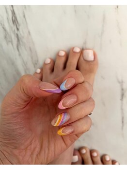 ユージューネイルルーム(UJU nail room)/宮崎麗果さんハンドフット