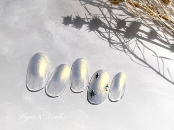 ヴィガー アンド ルックス 白金 目黒(Vigor&Looks)/パール　ホワイト　グラデ