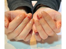 美テキラボ 手稲店/オフィスネイル/大人系チェック