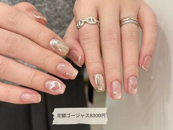 ニコ 銀座本店(Niko)/冬ネイル/クリスマス/ツイード