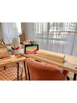 DVDが見られるサロン