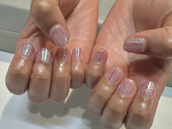 ウノプリール ネイル 茶屋町店(unopulir nail)/【春のニュアンスデザイン】浜野
