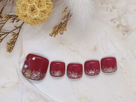 シンプルボルドーフット♪6600