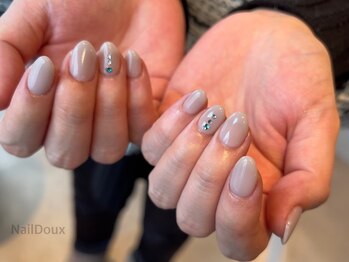 ネイル ドゥ 岡山駅前店(Nail Doux)/☆グレージュネイル☆