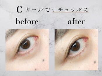 ルーム(room)/負担が少ないまつ毛パーマです♪