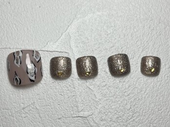 ネイルブレイク リリア(Nail Break lilia)/【初回オフ無料】ヒョウ柄ネイル