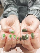 アウラ 新宿西口店(aura)/ネイリスト吉野☆お客様ネイル