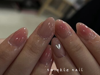 トゥインクルネイル(Twinkle Nail)/大人のチーク×ハート