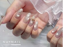 エヌエープラスネイル 新小岩店(Na+nail)/【enoi シンプル】+デザイン