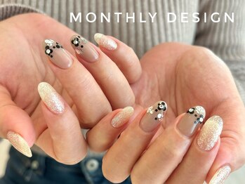 フラワーホロ＊3月monthly