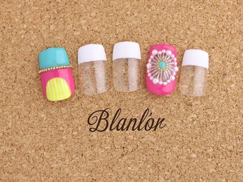 ネイルサロン ブランロール 三軒茶屋店(Blanl'or)/POPなブローチネイル♪