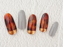 フーラネイル(fu-ra nail)/べっ甲ネイル
