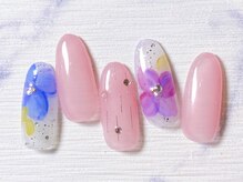 ネイルサロン インプレス(Impress)/あじさいネイル
