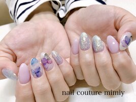 紫陽花ネイル☆