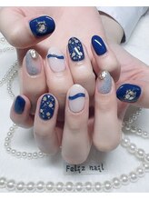 フェリスネイル 池袋店(Feliz Nail)/ブルーデザイン