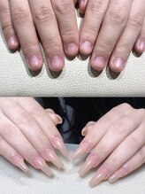 ピンキーネイル(Pinky Nail)/長さだしワンカラー