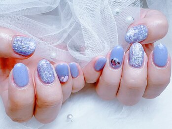 ラニ ネイル(Rani Nail)/ツイードネイル