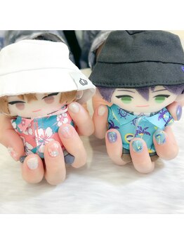 ろふまお衣装イメージ概念ネイル