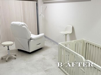B<AFTER SALON 2nd LEDマツエク専門店【LEDマツエク/フラットラッシュ/パリジェンヌ】/お子様と一緒に過ごせるサロン