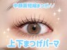 【似合わせ◎】まつげパーマ上下 ¥11,000