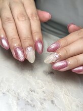 貝殻ネイル