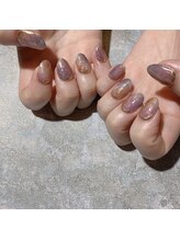 アティックネイルアトリエ(attic nail atelier)/オーロラフレークネイル★