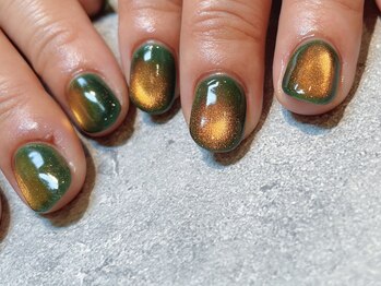 ルークネイル(LUKE)/個性派◯マグネットネイル