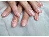【リピーター様】gradient nail  ¥6500 フラッシュジェル選択可 (1ヶ月以内)