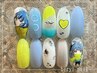 【推しネイル/チップ作成】キャラアート２本デザイン¥15000