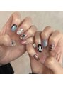 パークネイル(PARC nail)&nbsp;左右ちくはぐデザインおすすめです◎