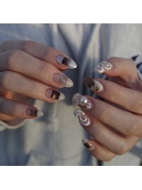 squareニュアンスネイル